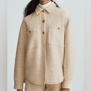 The Organic Cotton Quilted Shirt Jacket